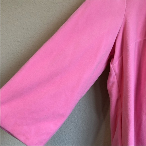Vintage Nightgown JCPenney Loungewear Pink Velour - Picture 3 of 8